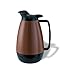 Service Ideas TS-101-CB Hot Drink Servers - Thermo-Serv 33.8 oz, Copper/Black