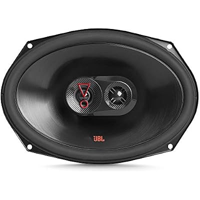 JBL Stage 39637F - 6 x 9 Three-way car audio speaker, No Grill, Black