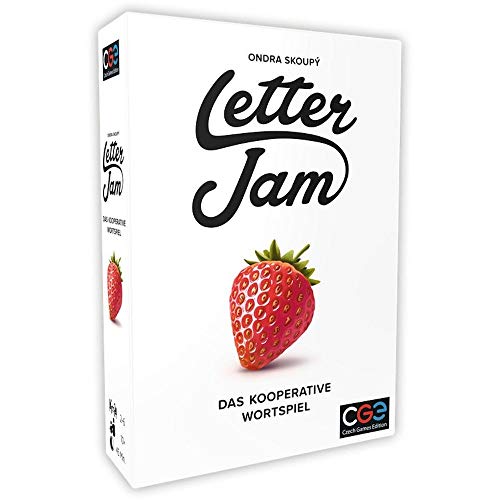Heidelberger Spieleverlag CGE Czech Games Edition Letter Jam – Gioco di Parole cooperativo – Divertente Gioco di Consigli per i Famile – Tedesco – 2 – 6 Giocatori – A Partire dai 10 Anni in su