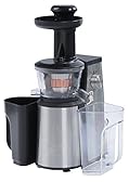 RGV Juice Art New – Estrattore di Succo 400W, Spremitura Lenta 60 giri/min, Dotato di Filtro Sorbetti e Ricettario