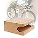 Produktbild HIMACar Holz Bikes Der Wand Befestigter Storage Rackplatzsparende Wandmontage Fahrradhalter Bewahren Sie Ihr Fahrrad Ohne Probleme Auf, Grenze Belastbar Bis 50kg