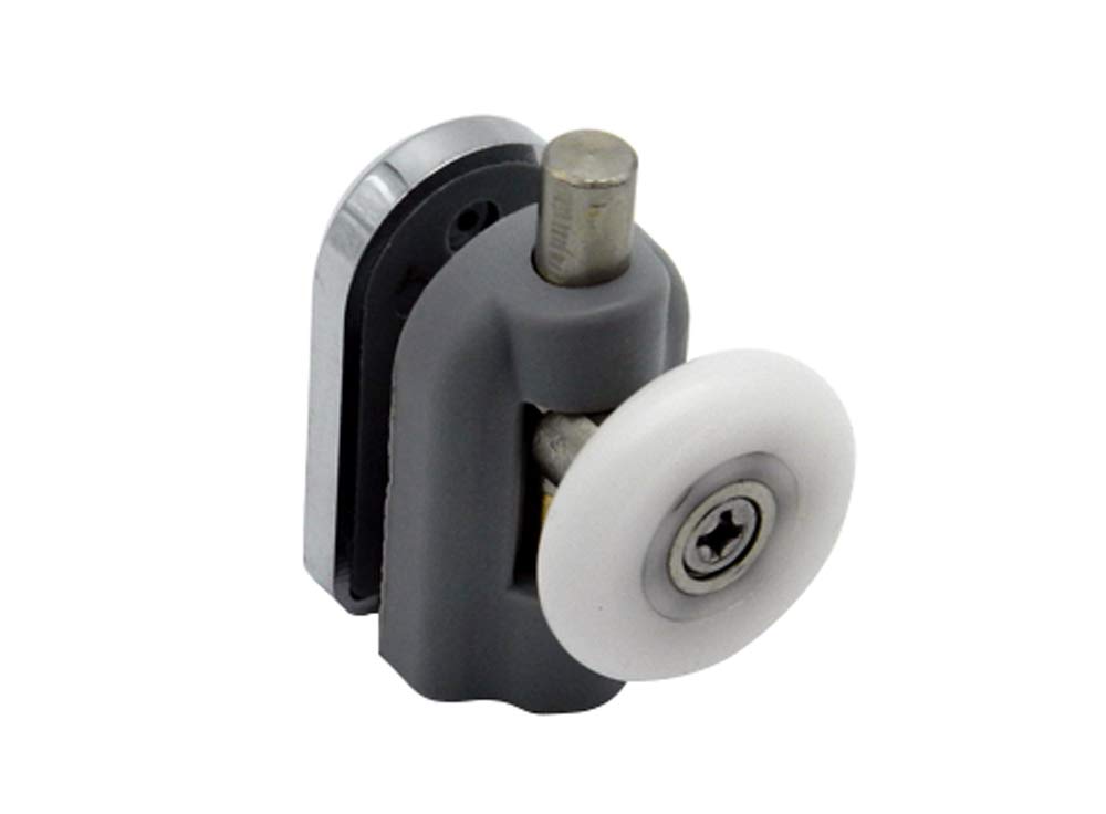 Shower Seal Uk Ltd Grey Shower Door Wheels | 23Mm, 25Mm Or 27Mm | Upper Or Lower | Single Roller | Roll032 (Lower Wheel (27Mm))