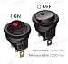 Interruptores para Coche, MiMoo 8pcs LED Interruptor Coche Rocker Interruptor 12 V...