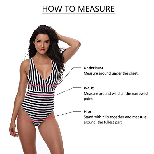 Traje de baño de una pieza resistente XL que realza el busto 3
