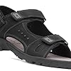 Red Fish Hayden Mens Black Easy Fasten Sandal - Size 9 - Black #5