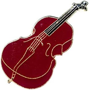 Miniblings Cello Pin Badge Button Music Musician Instrument Violin Brown Mini image 5