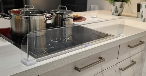 Transparentes Herdschutzgitter 67cm – Bruchsicher & Hitzebeständig