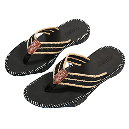 Sandalias de hombre con suela de goma antideslizante y diseño transpirable para verano