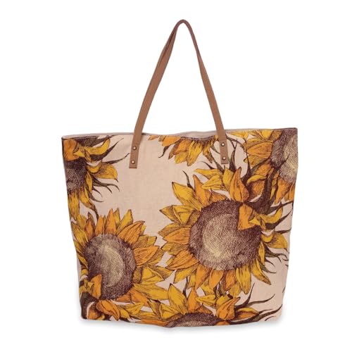 Image of COTT N CURLS Sunflower - Wristlet Wallets for Women, Crossbody Sling Bags, Large Tote Bags, Book Bag, Cell Phone Purse