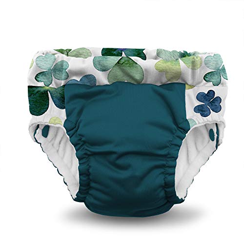 Image of Kanga Care Lil Learnerz Reusable Toilet Training Pants (XSmall - Clover & Caribbean)