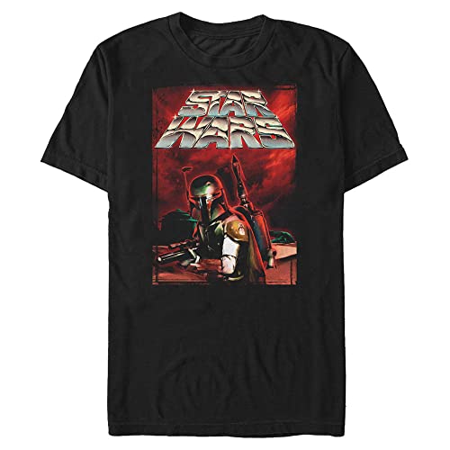 T-Shirt Star Wars Chasseur de Primes Homme en maille de coton supérieure