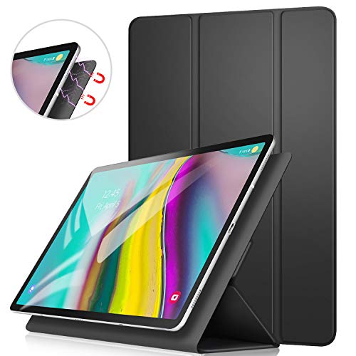 Ztotop Case for Samsung Galaxy Tab S5e 10.5 Inch 2019, Strong Magnetic Ultra Slim Tri-Fold Smart Case Cover with Auto Sleep/Wake for SM-T720/SM-T725 Samsung Galaxy Tab S5e 10.5 2019 Release - Black