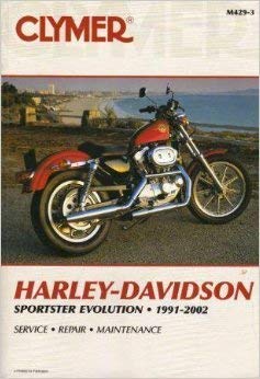 Paperback Clymer Harley-Davidson Sportster Evolution 1991-2002 (Clymer Motorcycle Repair) Book
