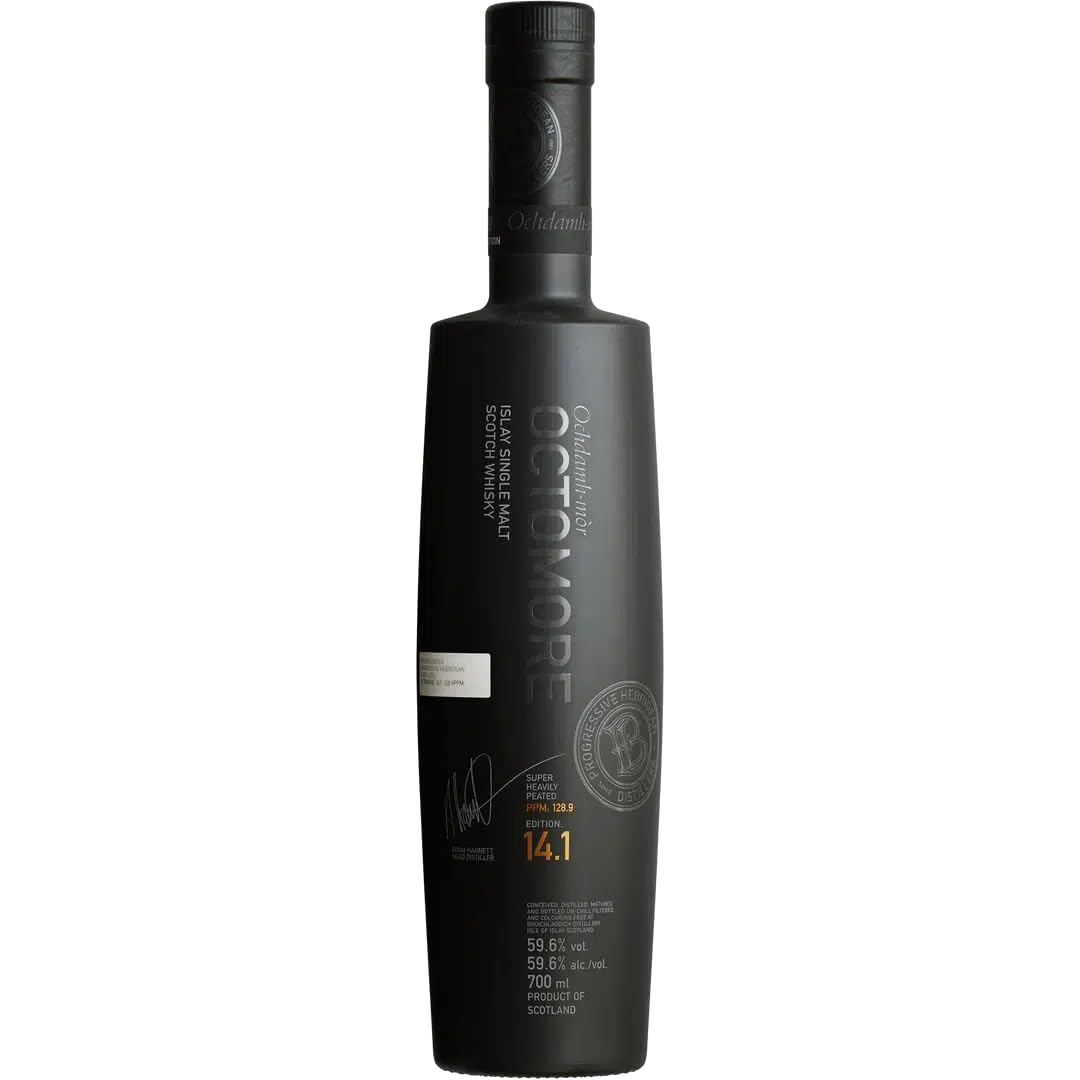 Octomore EDITION: 14.1 Super Heavily Peated Islay Single Malt 59,6% Vol. 0,7l in Tinbox