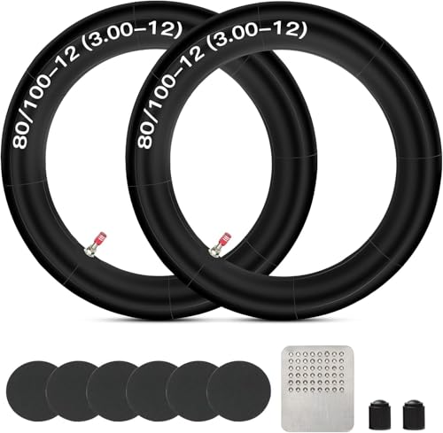 GREHUA 2.75 3.00-12 80/100-12 inch Rear Inner Tube for SSR 110cc 125cc 90cc KLX110 PW80 TTR90 TTR110 XR50 XR70 CRF50 CRF70 CRF110 DRZ110 Coolster QG-214 Apollo RFZ Pit Dirt Off Road Bike Parts by GREHUA - Used condition - US$13.06