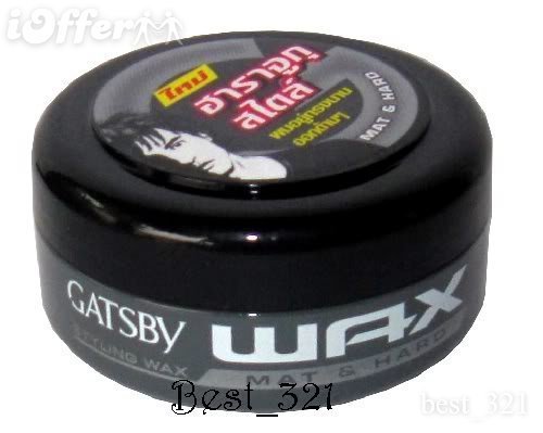Gatsby Hair Styling Wax 'Mat & Hard' 75 grams Gatsby Hair Styling Wax 'Mat & Hard' 75 grams