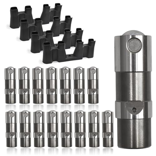 BTSCAR LS7 Lifters Set of 16 with Guide Trays Fit for LS1 LS2 LS3 LS6 LQ4 LQ9 LY5 LY6 LM7 4.8 5.3 5.7 6.0 6.2 Replace 12499225 17122490