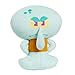 SpongeBob SquarePants 7-inch Small Plush Squidward Stuffed Animal, Kids Toys for Ages 3 Up by Just Play