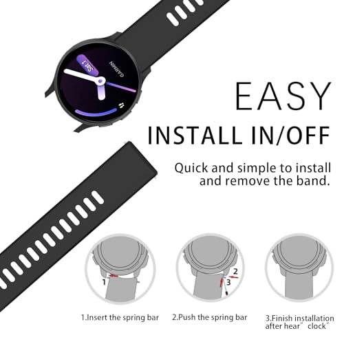 Correas compatibles para Garmin Vívoactive 6 silicona suave miniatura 5