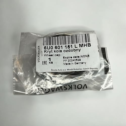 Skoda 6U0601151LMHB Radzierkappe Nabenabdeckung Nabenkappe Nabendeckel Radkappe Alufelgen