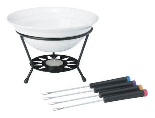 Mini fondue Trudeau Chocolate Sundial lot de 2 pour dessert gourmand
