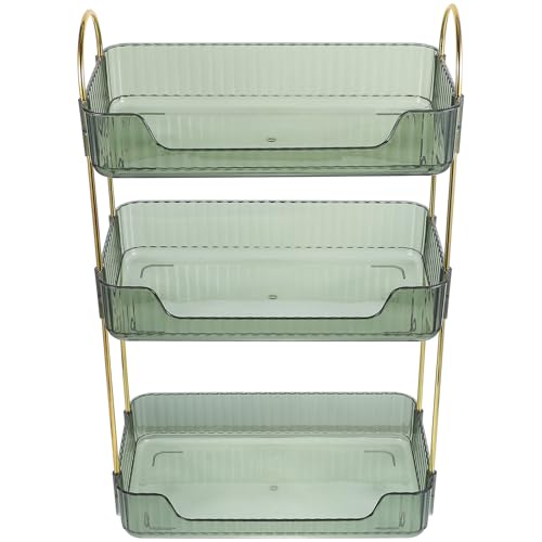 Rangement maquillage transparent pour comptoir encombré - 2