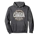 Canadá Estilo Vintage Retro Canada Sudadera con Capucha