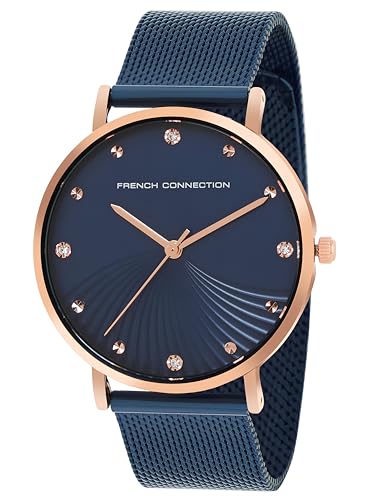 Image of French Connection Blue Dial Analog Watch for Women -FCC01UM