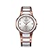 Produktbild GaLon Herrenuhr, Light Luxury Diamond Herrenuhr Japanese Movement Calendar Wolframstahl Keramikarmband (Color : White Rose Shell)