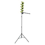 YUEWO Electric Tennis Ball Dropping Machine Tennis Ball Feeder Tennis Machine Lightweight Tennis Serving Machine Frequency Adjustable for Pickleballs & Red Tennis Balls