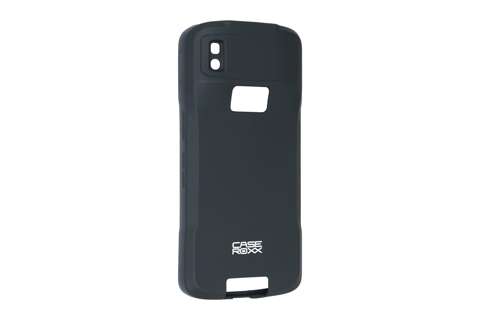 caseroxx Ręczne etui ochronne na komputer mobilny do Zebra TC22 / TC27 z ochroną przed wstrząsami, gumowe etui ochronne TPU, czarne