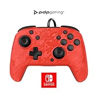 Faceoff Deluxe + Audio Wired Controller Red Camo - Nintendo Switch
