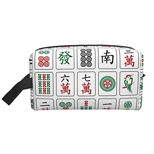 化粧ポーチ 麻雀 マージャン 小物入れ バッグインバッグ 収納 機能的 ポーチ コスメポーチ トラベルポーチ