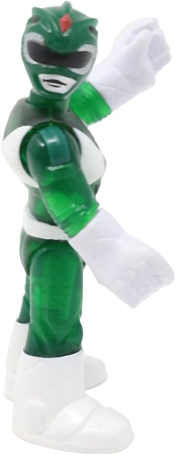 Imaginext Replacement Part for Collectible Fisher-Price Power Ranger Battle Armor Playset DRY96 - Replacement Translucent Green Tommy Oliver Power Ranger Poseable Figure image 2