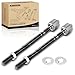 A-Premium 2 x Front Inner Tie Rod Ends, Compatible with Audi Q7 2007-2015, Porsche Cayenne 2003-2017, Volkswagen Touareg 2004-2017