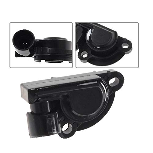 17087653 17080671 TPS Sensor Gaskleppositiesensor for Chevrolet C / K1500 2500 3500 GMC C / K1500 2500 3500 for Cadillac Duurzaam (Color : Black) - Image 4