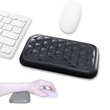 リストレスト キーボード 手首 パームレスト アームレスト 低反発 クッション 人間工学 マウスパッド 大型 ゲーミング マウス 肘 腱鞘炎 疲労 デザイン コンピュータ タイピング オフィス 仕事 家庭 ゲーム GTC Premium (15cm)