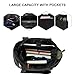 charlore Tote Bag for Women, Puffer Quilted Handbag with Compartments Lightweight Puffy Tote Shoulder Bag for Travel, Work, Gym