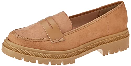 Tamanco Salto, Moleca, Feminino, Tan