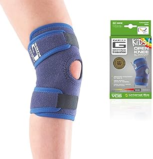 Neo G Kids Knee Support Child Open Patella  Kids Knee Brace for Joint & Meniscus Pain, Osgood Schlatter, Strains, Sprains, Instability, Juvenile Arthritis - Adjustable Compression - Class 1 Medical Device