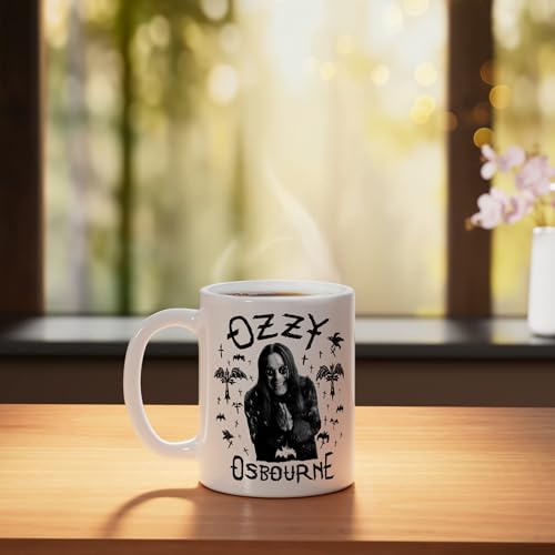 Taza de cerámica Ozzy Osbourne diseño Flying Cross miniatura 3