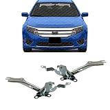 US AUTO PARTS PLUS New Hood Hinge Right Passenger And Left Driver Side Direct Replacement For Ford Fusion 2006-2012 / Mercury Milan 2006-2011 6E5Z16796A 6E5Z16797A FO1236137 FO1236138