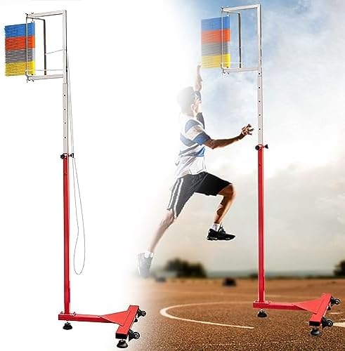 Free-Standing Jump Measurement Tester，Vertical Jump Tester, 1.7-3.6m, Adjustable Vertical Jump Tester, Vertical Challenge Jump Tester Gauge, High Jump Training Equipment