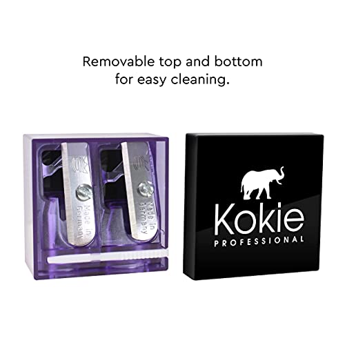 image for Kokie Makeup Pencil Sharpener for Lip, Eyebrow, and Eyeliner Pencil, M