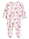 NEXT Strampler Herz 100% Baumwolle, 3 Stk. Rosa 6 Monate