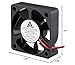 GDSTIME 5015 50mm x 50mm x 15mm 12V Dc Brushless Cooling Fan (2Pack)
