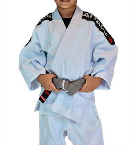 KIMONO INFANTIL JUDÔ E JIU JITSU (M1, AZUL)