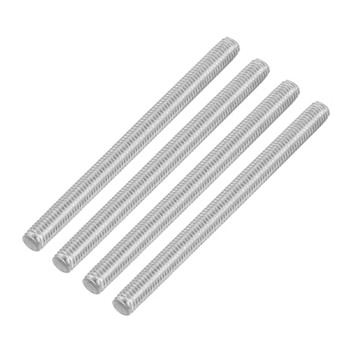 Set Di 8 Barre Filettate Intere M5x75 Mm In Acciaio Inox 304 – Passo 0.8 Mm, Per Mobili, Macchinari E Fai Da Te