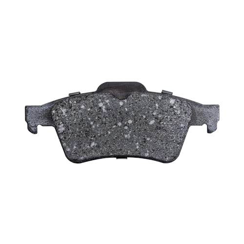 Image of Detroit Axle - Rear Ceramic Brake Pads w /Hardware Replacement for 2004-2005 Mazda 3 Volvo S40, 2005 V50, 2006-2007 Mazda 5-2pc Set