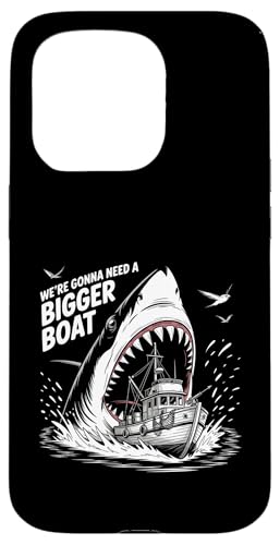 We're Gonna Need A Bigger Boat Funny Shark Meme Fisherman �X�}�z�P�[�X iPhone 15 Pro �p